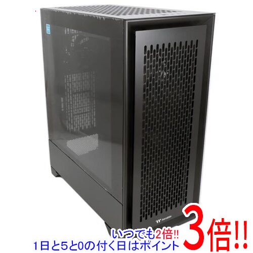 商品名【新品(開封のみ)】 Thermaltake フルタワー型PCケース CTE T500 Air Black CA-1X8-00F1WN-00 ブラック商品状態 新品未使用。開封のみの未使用品です。 商品説明 煙突効果のエアフローによる強力な冷却を実現。フロントメッシュパネルを採用し、優れた拡張性を備えたフルタワー型PCケース 商品名 フルタワー型PCケース 型番 CTE T500 Air Black CA-1X8-00F1WN-00 [ブラック] 仕様 [基本スペック] 電源規格 ATX 拡張スロット 7 ドライブベイ 内部3.5/2.5インチ共用×2/内部3.5インチ×2または内部2.5インチ×4 水冷対応 ○ サイドパネル 強化ガラス(左サイド) 前面インターフェイス USB 3.2 Gen 2 Type-C×1/USB 3.0×2/マイク×1/ヘッドホン×1 ファンコントローラー なし [対応サイズ] 対応マザーボード ATX/MicroATX/Extended ATX/Mini-ITX 対応グラフィックボード 最大385mm 対応CPUクーラー 全高195mm 対応電源ユニット 最大180mm [搭載可能ファン] 上面・上部(トップ) 140/120mm×2 前面(フロント) 140/120mm×3 背面・後部(リア) 140/120mm×3 側面(サイド) 右側面：140/120mm×1 底面(ボトム) 140/120mm×1 その他 電源カバー上面：140/120mm×1 [搭載可能ラジエータ] 上面・上部(トップ) 120mm(水冷一体型CPUクーラーのみ) 前面(フロント) 420/360mm(420mmは水冷一体型CPUクーラーのみ) 背面・後部(リア) 360/280mm [付属ファン] 上面・上部(トップ) 140mmファン×1(1500rpm、30.5dBA) 前面(フロント) 140mmファン×1(1500rpm、30.5dBA) 背面・後部(リア) 140mmファン×1(1500rpm、30.5dBA) [サイズ・重量] 重量 15.3 kg 幅x高さx奥行 275x615x516 mm 容積 87.2 L [カラー] カラー ブラック メーカー Thermaltake製 その他 ※商品の画像はイメージです。その他たくさんの魅力ある商品を出品しております。ぜひ、見て行ってください。※返品についてはこちらをご覧ください。　