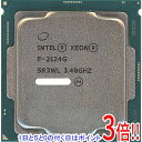 【中古】Intel Xeon E-2124G 3.4GHz 71W LGA1151 SR3WL