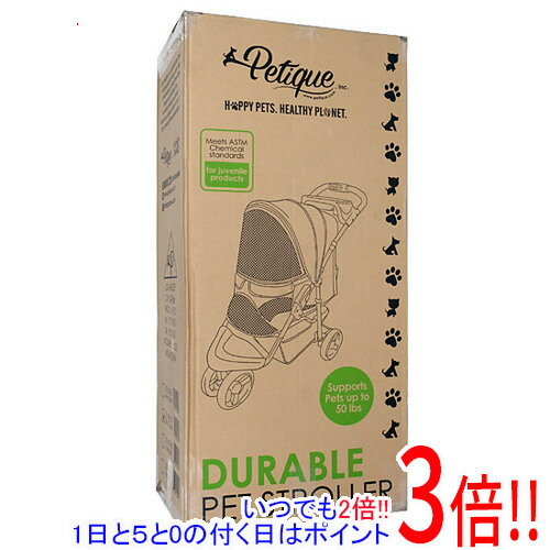 【いつでも2倍！1日と5．0のつく日は3倍！18日も3倍！】【新品(開封のみ)】 Petique ペット ストローラー ラズベリー