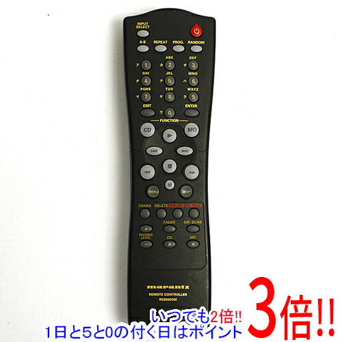 【いつでも2倍 1日と5．0のつく日は3倍 18日も3倍 】【中古】marantz オーディオ用リモコン RC6000CM