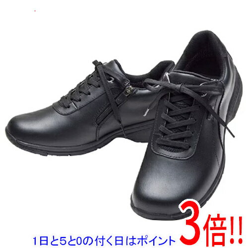 【1日と5.0のつく日、18日はポイント3倍！】ASAHI アサヒシューズ 21.5cm レディース メディカルウォーク KV78442 AMW GT L023 BK ブラック