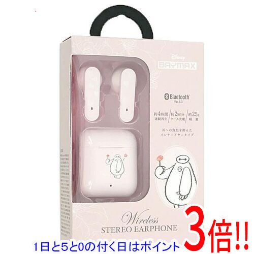 Sound-Isolating Type - 【1日と5.0のつく日、18日はポイント3倍！】PGA 完全ワイヤレス ステレオイヤホン インナーイヤータイプ Premium Style PG-DBTE18TW7BAY ベイマックス