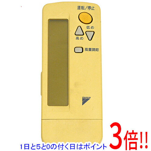 【1日と5.0のつく日 18日はポイント3倍！】【中古】DAIKIN エアコンリモコン BRC4C101