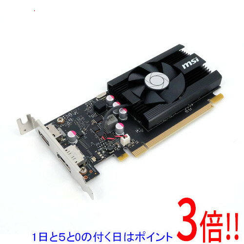 【1日と5.0のつく日、18日はポイント3倍！】【中古】MSI製グラボ GT 1030 2GD4 LP OC PCIExp 2GB