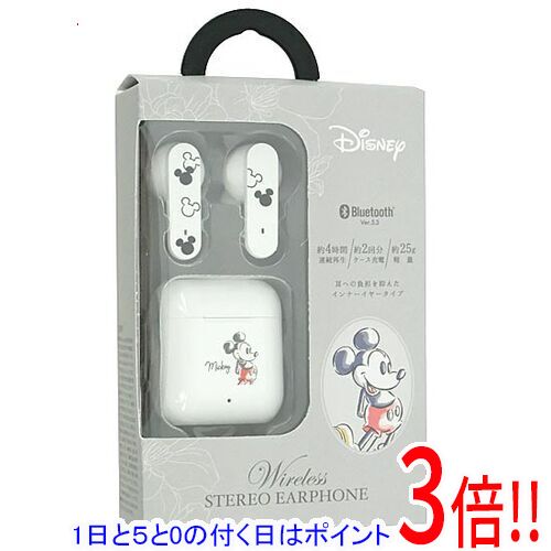 【1日と5.0のつく日、18日はポイント3倍！】PGA 完全ワイヤレス ステレオイヤホン インナーイヤータイプ Premium Style PG-DBTE18TW6MKY ミッキーマウス