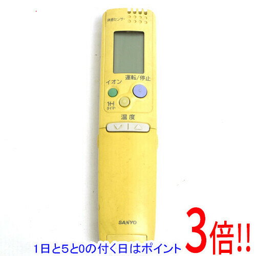 乐天商城 - 【1日と5.0のつく日、18日はポイント3倍！】【中古】SANYO エアコンリモコン RCS-SN3 本体いたみ