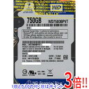 【中古】WesternDigital HDD 2.5inch WD7500BPVT 750GB SATA300 2000〜3000時間以内