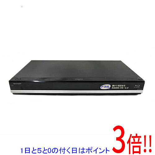 【1日と5.0のつく日、18日はポイント3倍！】【中古】SHARP AQUOS ブルーレイディスクレコーダー BD-W2800 リモコンなし