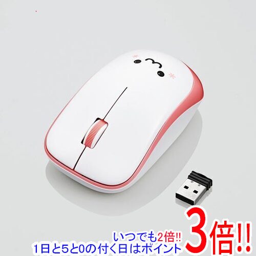 【いつでも2倍！1日と5．0のつく日は3倍！18日も3倍！】ELECOM製 ワイヤレス3ボタンIR LEDマウス M-IR07DRPN ピンク