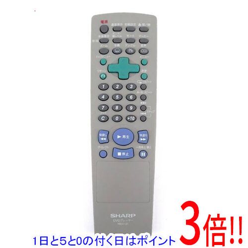 乐天商城 - 【1日と5.0のつく日、18日はポイント3倍！】【新品(開封のみ)】 SHARP DVDリモコン NB201JD