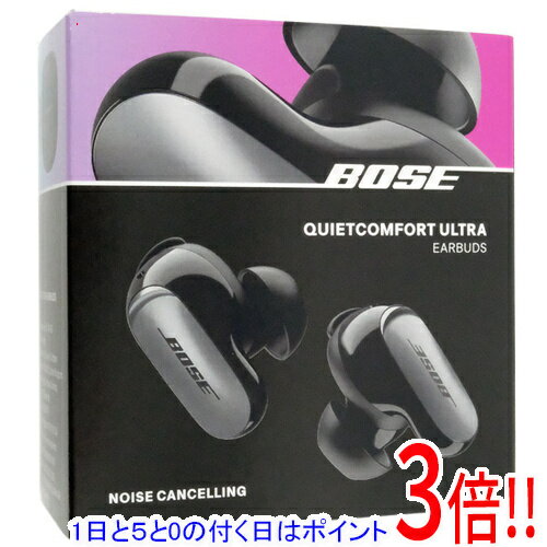 乐天商城 - 【1日と5.0のつく日、18日はポイント3倍！】【中古】BOSE 完全ワイヤレスイヤホン QuietComfort Ultra Earbuds ブラック 未使用