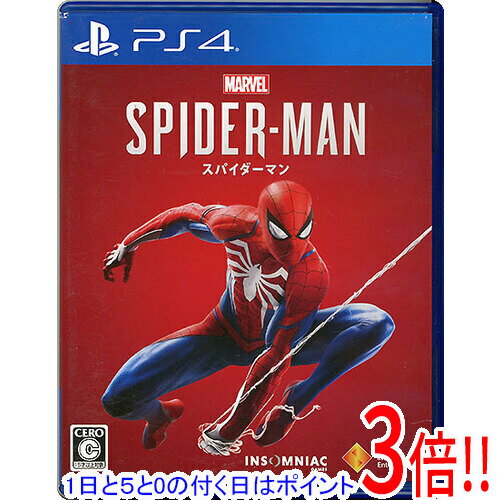 【1日と5.0のつく日、18日はポイント3倍！】【中古】Marvel’s Spider-Man(マーベル スパイダーマン) PS4