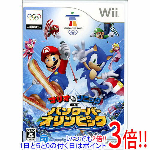 【いつでも2倍！1日と5．0のつく日は3倍！18日も3倍！】マリオ＆ソニック AT バンクーバーオリンピック Wii