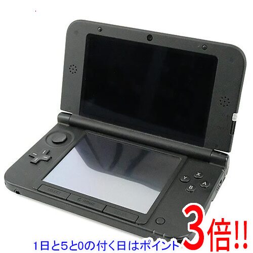 商品名【中古】任天堂 ニンテンドー3DS LL シルバーXブラック SPR-S-VKAA 本体のみ スライドパッドゴムなし商品状態動作確認済の中古品です。※スライドパッドのゴムはありません。※中古品ですので、傷、汚れ等ある場合がございます。ご理解の上、ご検討お願いします。商品説明ゲームを3Dで楽しむメガネのいらない3DのDSニンテンドー3DSは、専用のメガネをかけなくても立体映像でゲームが楽しめます。3Dスクリーンではキャラクターが飛び出して見えたり、ずっと奥に広がる空間を感じ取れたり、いままでに体験したころのなかった新しいゲームの世界にプレイヤーを誘います。ニンテンドー3DSソフトはもちろん、これまでのニンテンドーDS/DSiソフトも遊べます。※一部、ニンテンドー3DS本体で使用できないDSソフトや周辺機器があります。※3D対応のニンテンドー3DSソフトのみ、3D表示で遊べます。ニンテンドーDS/DSiソフトは3D表示になりません。※ACアダプタは付属していません。ニンテンドー3DS/DSi LL/DSiに付属のACアダプタか、別売りのACアダプタをご利用ください。商品名ニンテンドー3DS LL型番SPR-S-VKAA仕様◆上画面裸眼立体視機能付きワイド液晶（約1677万色表示可能）4.88型（横106.2mm×縦63.72mm）／横800ドット× 縦240ドット（横800ドットを左目用・右目用にそれぞれ400ドット割り当てることで立体表現が可能）◆下画面タッチ入力機能付き液晶（約1677万色表示可能）4.18型（横84.96mm×縦63.72mm）／横320ドット×縦240ドット◆互換機能ニンテンドー3DS専用に開発されたソフトを楽しめるほか、ニンテンドーDSiを含むニンテンドーDSシリーズ用ソフトを遊ぶことも可能。◆サイズ縦93mm×横156mm×厚さ22mm（折りたたみ時）◆質量約336g（バッテリーパック・タッチペン・SDカードを含む）付属品※タッチペン等はありません。※本体のみとなります。ご確認後、ご検討お願い致します。その他※掲載画像は代表画像です。実際の商品と細部が異なる場合がございますので、商品状態につきましては表記の内容をご確認ください。※返品についてはこちらをご覧ください。　