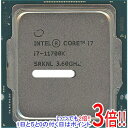 【いつでも2倍！1日と5．0のつく日は3倍！18日も3倍！】【中古】Core i7 11700K 3.6GHz LGA1200 125W SRKNL