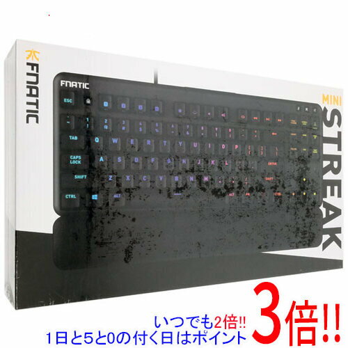 【いつでも2倍！1日と5．0のつく日は3倍！18日も3倍！】Fnatic miniSTREAK Brown US FG-KB-5060455782086 ブラック