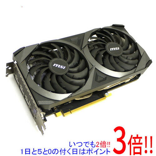 【いつでも2倍！1日と5．0のつく日は3倍！18日も3倍！】【中古】MSI製グラボ GeForce RTX 3070 VENTUS 2X OC PCIExp 8GB