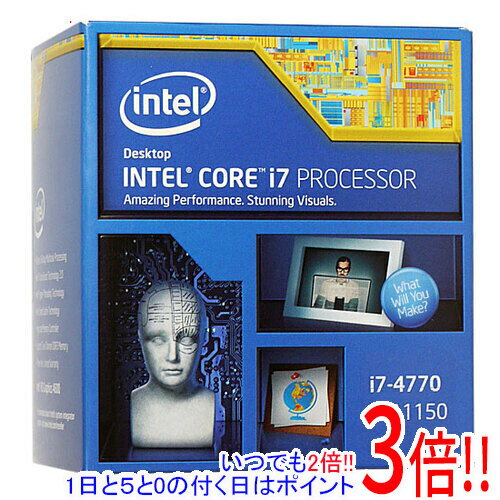 【いつでも2倍！1日と5．0のつく日は3倍！18日も3倍！】Core i7 4770 Haswell 3.4GHz LGA1150 SR149