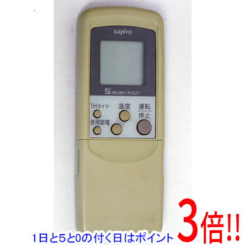 樂天商城 - 【1日と5.0のつく日、18日はポイント3倍！】【中古】SANYO製 エアコンリモコン RCS-VR6A