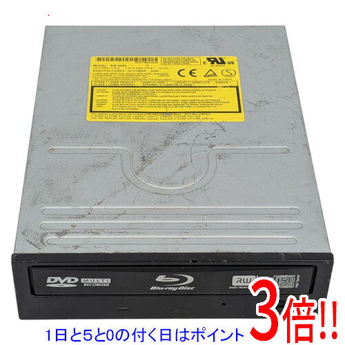 商品名【中古】Panasonic 内蔵型ブルーレイドライブ SW-5584 本体いたみ商品状態動作確認済みの中古品です。※中古品のため、使用感や傷、汚れ等がございます。※本体に割れ・キズ・汚れなどの傷みが見られます。型番SW-5584仕様インターフェース Serial ATA（1.5Gbps）バッファー容量 8MBエラーレート ソフトリードエラー 10-9以下ハードリードエラー 10-12以下設置方向 横置き・縦置き外形寸法 幅146.0mm × 高さ41.1mm × 奥行き190.0mmBD-R（1層 / 2層） 8倍速BD-RE（1層 / 2層） 2倍速DVD-RAM 5倍速DVD-R 16倍速DVD-R DL （片面2層） 8倍速DVD-RW 6倍速DVD＋R 16倍速DVD＋R DL （片面2層） 8倍速DVD＋RW 8倍速CD-R 48倍速CD-RW 24倍速付属品※画像のものがすべてです。ご確認後、ご検討お願い致します。その他※掲載画像は代表画像です。実際の商品と細部が異なる場合がございますので、商品状態につきましては表記の内容をご確認ください。※返品についてはこちらをご覧ください。　