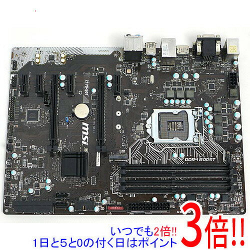 【いつでも2倍！1日と5．0のつく日は3倍！18日も3倍！】【中古】MSI製 ATXマザーボード Z170-S01 LGA1151