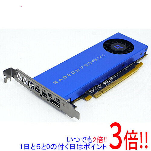 AMD グラフィックボード Radeon Pro WX2100 PCIExp 2GB