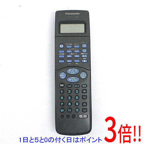 乐天商城 - 【1日と5.0のつく日、18日はポイント3倍！】【中古】Panasonic ビデオリモコン VEQ2144 本体いたみ