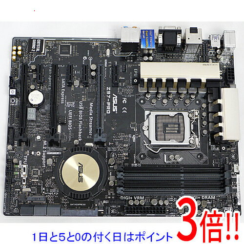 【1日と5.0のつく日、18日はポイント3倍！】【中古】ASUS製 ATXマザーボード Z97-PRO LGA1150