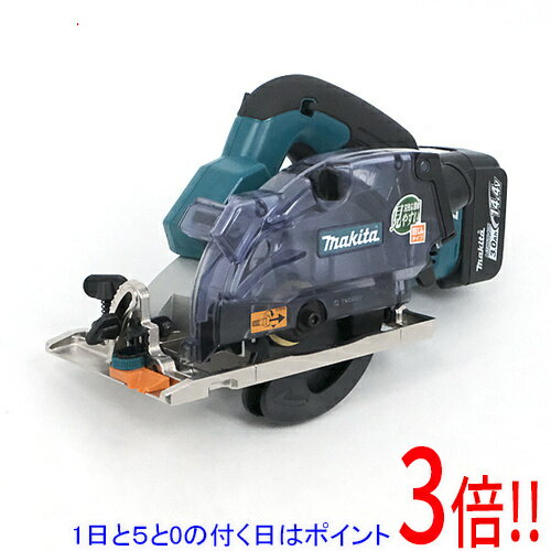 【1日と5.0のつく日、18日はポイント3倍！】【新品訳あり】 マキタ 125mm 充電式防じんマルノコ KS521DRF 紙カバーなし・ケースいたみ