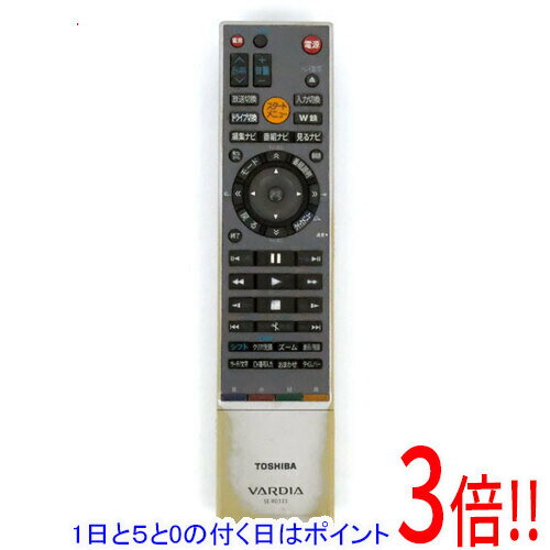 【1日と5.0のつく日、18日はポイント3倍！】【中古】TOSHIBA製 HDD＆DVDレコーダー用リモコン SE-R0333 本体いたみ(2.0)