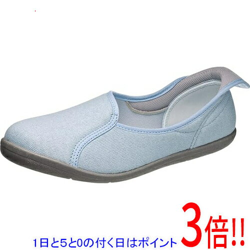 Rakuten - 【1日と5.0のつく日、18日はポイント3倍！】ASAHI アサヒシューズ 24.5cm L レディース 快歩主義 ルームシューズ KS30162 KHS L167RS パウダーブルー