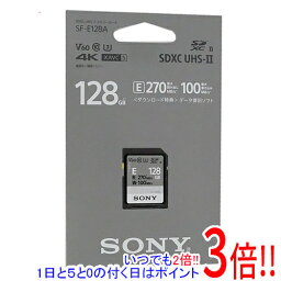 【いつでも2倍！1日と5．0のつく日は3倍！18日も3倍！】SONY製 SDXCメモリーカード 128GB SF-E128A