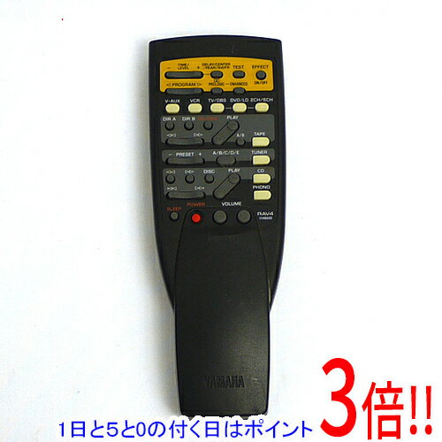 【1日と5.0のつく日、18日はポイント3倍！】【中古】YAMAHA オーディオリモコン RAV4 VV48640