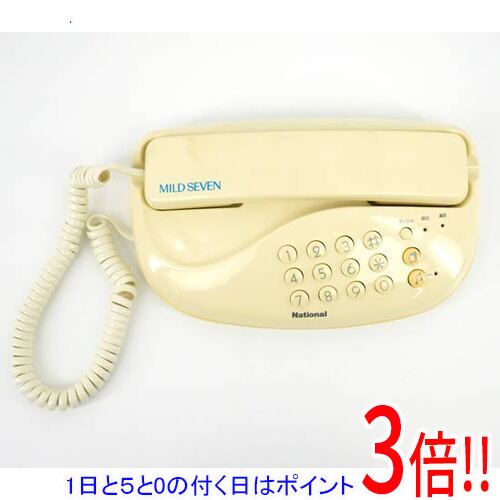 【1日と5.0のつく日、18日はポイント3倍！】【中古】National 電話機 VE-280 本体いたみ 元箱あり