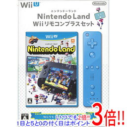 【新品訳あり(箱きず・やぶれ)】 Nintendo Land Wiiリモコンプラスセット アオ Wii U