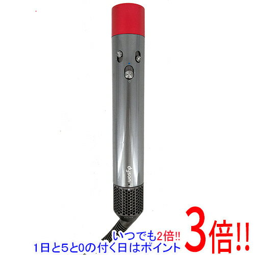 【いつでも2倍！1日と5．0のつく日は3倍！18日も3倍！】【中古】ダイソン Dyson Airwrap スタイラー Complete HS01 COMP RN NM ニッケル/レッド 元箱あり