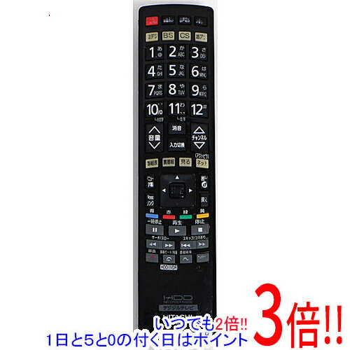 【いつでも2倍！1日と5．0のつく日は3倍！18日も3倍！】【中古】HITACHI テレビリモコン C-RS5