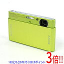 【中古】SONY製 Cyber-shot DSC-T77 グリーン 1010万画素 訳あり(2)