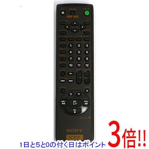 For Visual Equipments - 【1日と5.0のつく日、18日はポイント3倍！】【中古】SONY ビデオリモコン RMT-V211