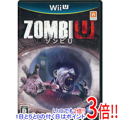 【いつでも2倍！1日と5．0のつく日は3倍！18日も3倍！】ZombiU(ゾンビU) Wii U