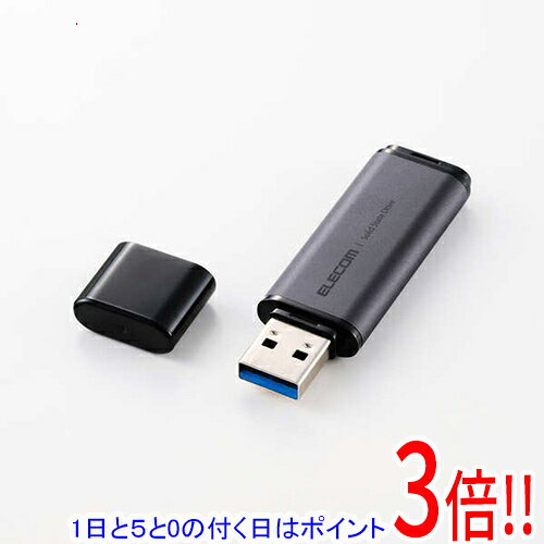 ELECOM キャップ式外付けポータブルSSD ESD-ERC1000GBK ブラック 1TB