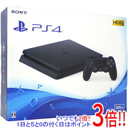 【いつでも2倍！1日と5．0のつく日は3倍！18日も3倍！】【中古】SONY プレイステーション4 500GB ブラック CUH-2100AB01 元箱あり