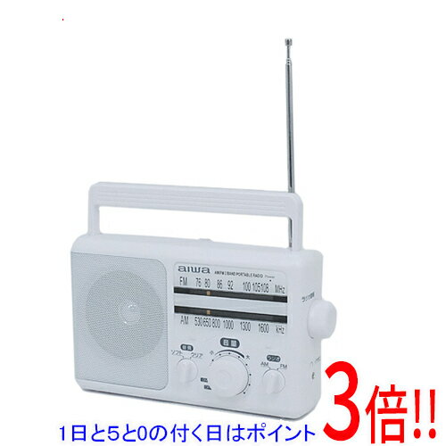 【1日と5.0のつく日、18日はポイント3倍！】AIWA ホームラジオ GAA4-PHR0001(WH) ホワイト