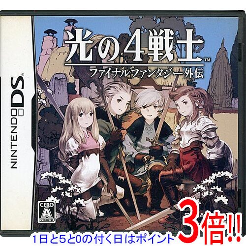 【1日と5.0のつく日、18日はポイント3倍！】【中古】光の4戦士 -ファイナルファンタジー外伝- DS カバーいたみ