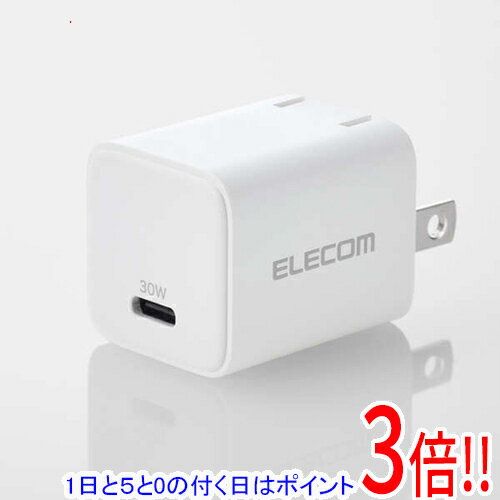 【いつでも2倍!5.0のつく日、18日は3倍!】ELECOM USB Power Delivery 30W AC充電器 MPA-AC10230WH ホワイト 【いつでも2倍!5.0のつく日、18日は3倍!】ELECOM USB Power Delivery 30W AC充電器 MPA-AC10230WH ホワイト