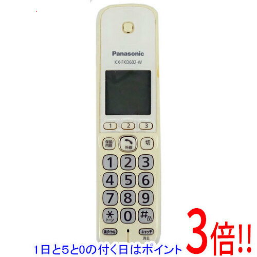 ��1����5.0�ΤĤ�����18���ϥݥ����3�ܡ��ۡ���š�Panasonic ���󤿤�ҵ� KX-FKD602-W ���ΤΤ� ���Τ�����