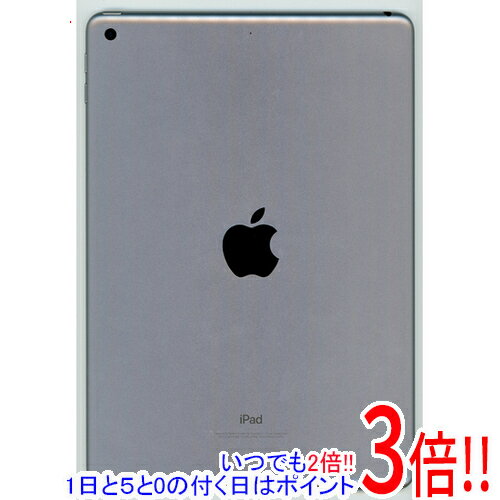 【いつでも2倍！1日と5．0のつく日は3倍！18日も3倍！】【中古】iPad 9.7インチ Wi-Fiモデル 32GB MR7F2J/A スペースグレイ