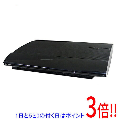 【1日と5.0のつく日、18日はポイント3倍！】【中古】SONY プレイステーション3 500GB ブラック CECH-4300C 本体のみ