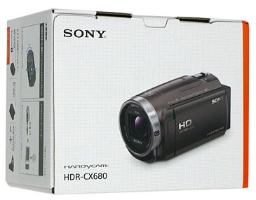 【キャッシュレスで5%還元】SONY製 デジタルビデオカメラ HANDYCAM HDR-CX680(TI)