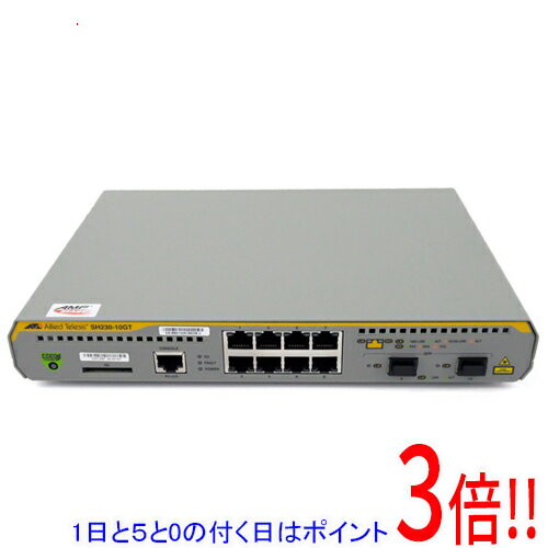 樂天商城 - 【1日と5.0のつく日、18日はポイント3倍！】アライドテレシス レイヤー2plusスイッチ CentreCOM AT-SH230-10GT 3673R